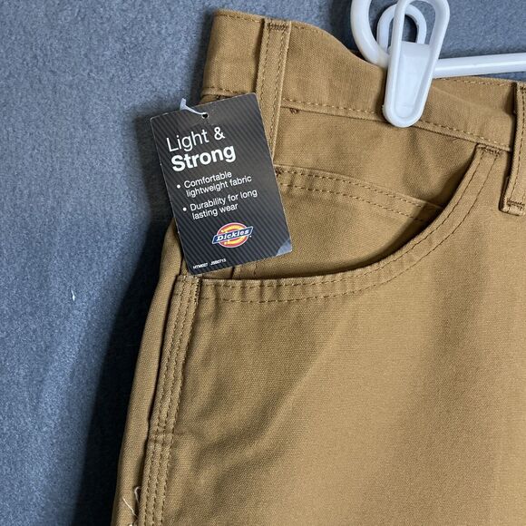 NEW Dickies Shorts Mens Size 40 Brown Utility Pocket Shorts‎ 11” Inseam NWT - Picture 2 of 10